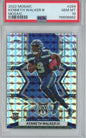 Graded 2022 Panini Mosaic Kenneth Walker III #284 Silver Rookie RC Football Card PSA 10 Gem Mint