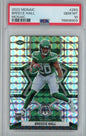 Graded 2022 Panini Mosaic Breece Hall #283 Silver Rookie RC Football Card PSA 10 Gem Mint