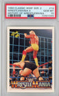 Graded 1990 Classic WWF Series 2 Wrestlemania II #14 History Hulk Hogan King Kong Bundy Wrestling Card PSA 10 Gem Mint