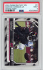 Graded 2024 Panini Instant NFL Marvin Harrison Jr #51 White Tiger /5 Rookie RC Football Card PSA 9 Mint