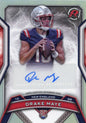 2024 Topps Resurgence Drake Maye #RRSDM Auto New England Patriots Rookie RC Football Card
