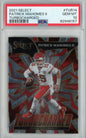 Graded 2021 Panini Select Patrick Mahomes II #TUR14 Tubrocharged Football Card PSA 10 Gem Mint