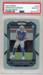 Graded 2022 Prizm Aidan Hutchinson #340 Silver Prizm Rookie RC Football Card PSA 10