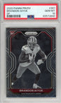 Graded 2020 Panini Prizm Brandon Aiyuk #301 SP Rookie RC Football Card PSA 10 Gem Mint
