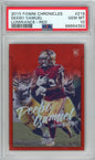 Graded 2019 Panini Chronicles Deebo Samuel #219 Luminance-Red #/99 Rookie RC Football Card PSA 10 Gem Mint