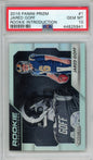 Graded 2016 Panini Prizm Jared Goff #1 Rookie Introductions Rookie RC Football Card PSA 10 Gem Mint