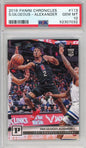 Graded 2018 Panini Chronicles Shai Gilgeous-Alexander #113 Rookie RC Basketball Card PSA 10 Gem Mint