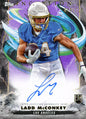 2024 Topps Inception Ladd McConkey #RALM Purple Autograph /125 Rookie RC Football Card
