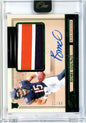 2024 Panini One Rome Odunze #4 /49 Green Rookie Patch Auto Rookie RC Football Card