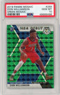 Graded 2019 Panini Mosaic Zion Williamson #269 Green Mosaic Rookie RC Basketball Card PSA 10 Gem Mint