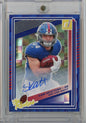 2025 Donruss The Rookies Cam Skattebo #19 /299 Auto Rookie RC Football Card