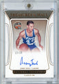 2021 Panini National Treasures Jerry West #TOHJWS /25 Treasures of the Hall Auto Basketball Card