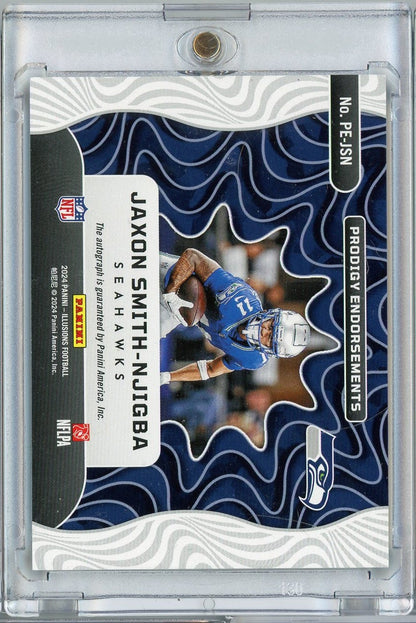 2024 Panini Illusions Jaxon Smith-Njigba #PEJSN /99 Auto Football Card