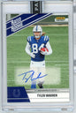 2025 Panini Instant NFL Tyler Warren #31 Rated Retro Rookie Auto /99 Indianapolis Colts Rookie RC Football Card