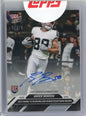 2024 Topps Now Brock Bowers #17A Auto /10 Las Vegas Raiders Rookie RC Football Card
