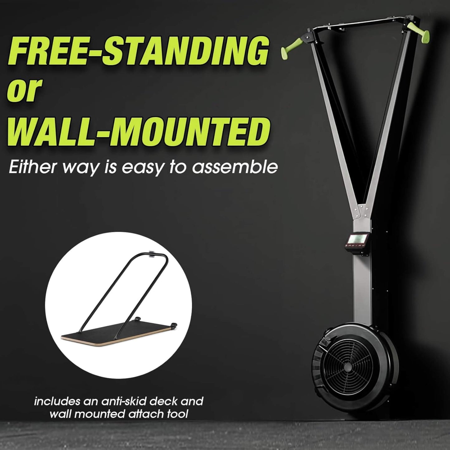 Rovix Premium Indoor Aerobic Ski Glider Training Exercise Gym Machine (SAK19564)