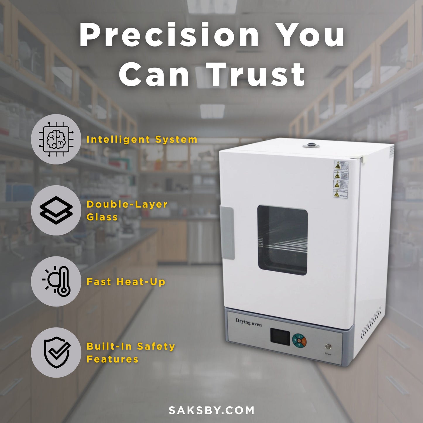 72L Industrial Laboratory 110V Digital Forced Air Convection Drying Oven (SAK23790)