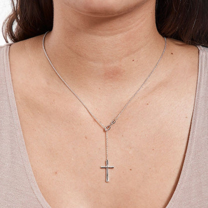 Infinity Cross Necklace