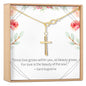 Infinity Cross Necklace