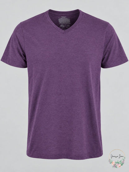 Alfani Mens Cotton V-Neck Heathered Undershirt
