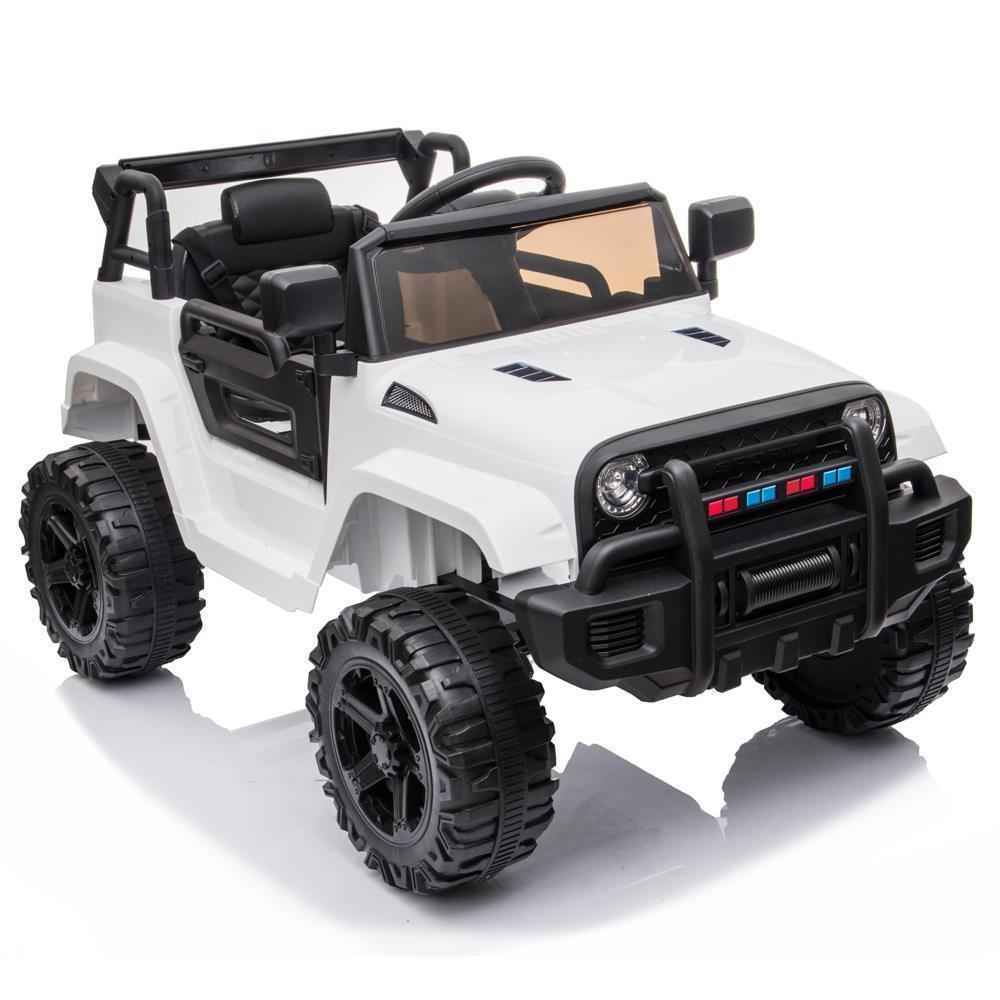 Interactive 12V Electric Ride On Truck for Kids with 3 Modes, Lights, Music, and Remote Control