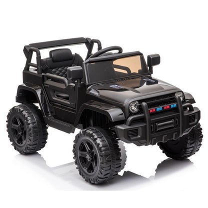 Interactive 12V Electric Ride On Truck for Kids with 3 Modes, Lights, Music, and Remote Control