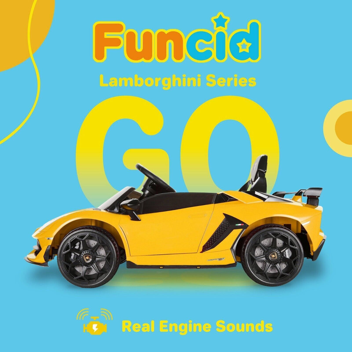 Electric Sports Car for Kids - 12V Battery Powered Ride-On Vehicle with Remote Control