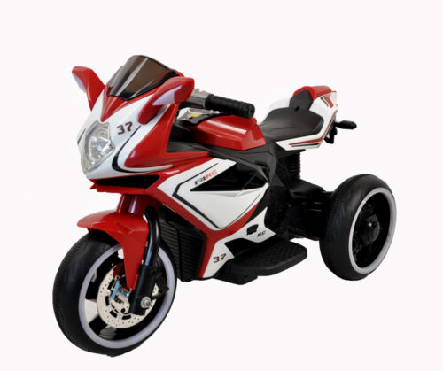 Interactive 6V Electric Ride-On Motorcycle for Kids with Music and Storytelling - One-Button Start Gift
