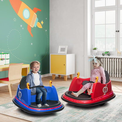 Interactive Electric Bumper Car for Kids with Music, Lights, and Parental Control - Available in 4 Vibrant Colors!