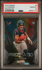 Graded 2023 Panini Prizm CJ Stroud #6 Prizmatic Rookie RC Football Card PSA 10 Gem Mint