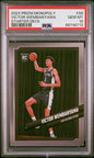 Graded 2023 Panini Prizm Monopoly Victor Wembanyama #S8 Starter Deck Rookie RC Basketball Card PSA 10 Gem Mint