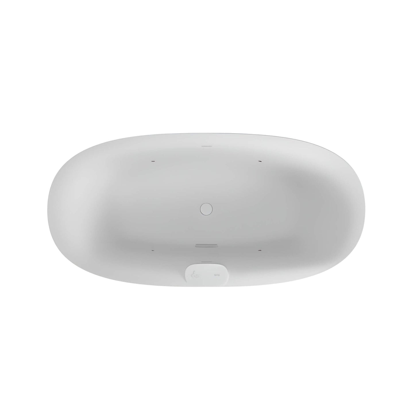 Jacuzzi Arga 69-Inch Freestanding Whirlpool Bathtub [JAGF6934PCL6IPW/M] (SAK85921)