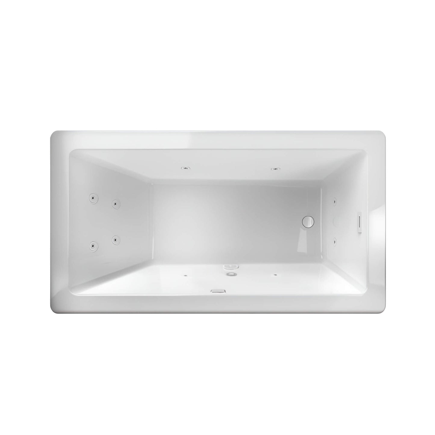 Jacuzzi Bianca 66-Inch Whirlpool Bath [JBIF6636WUR2CPWW/WC] (SAK41632)