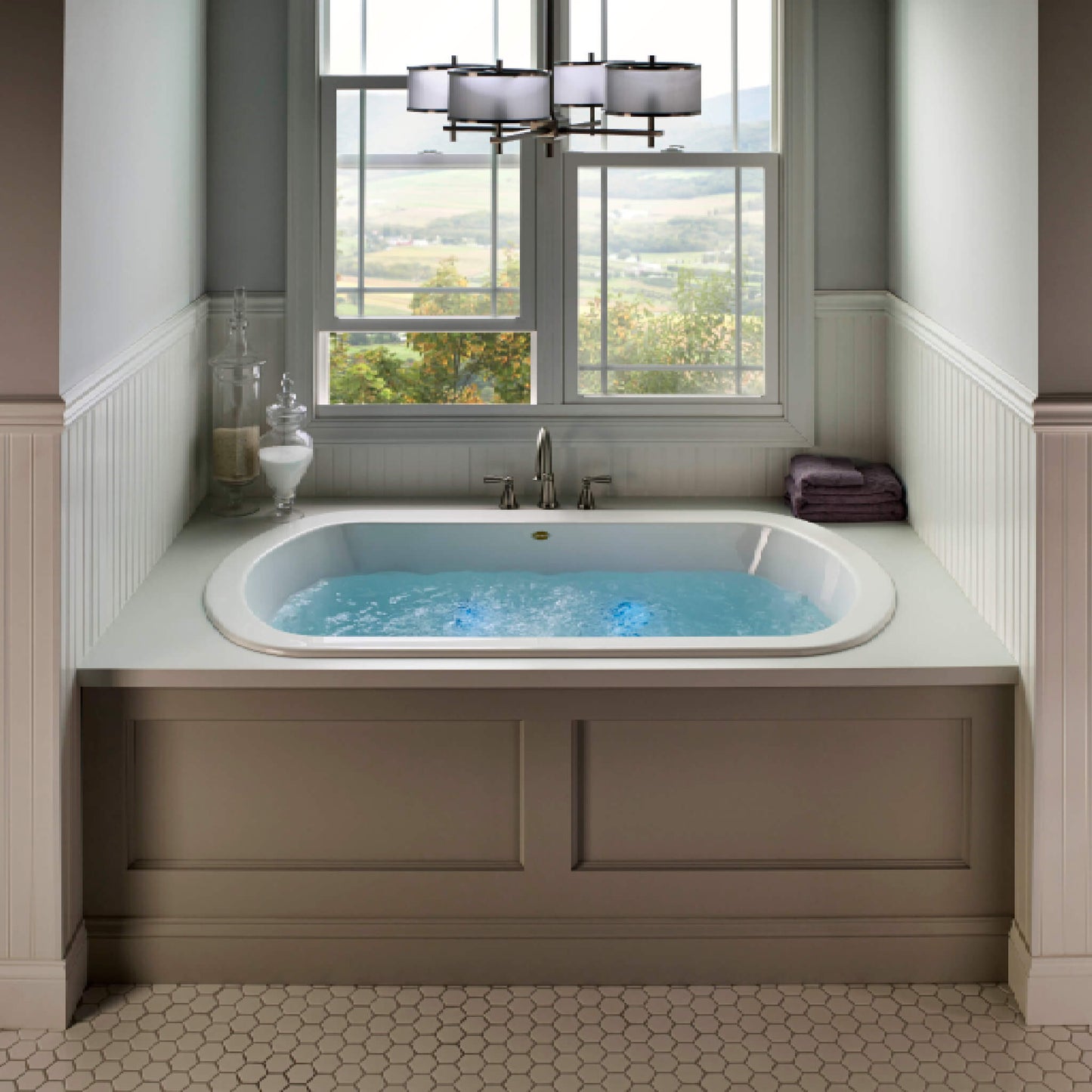 Jacuzzi Duetta 66-Inch Air Tub With 360 Air Flow System [JDUE6636ACR4CXW/Y] (SAK68942)