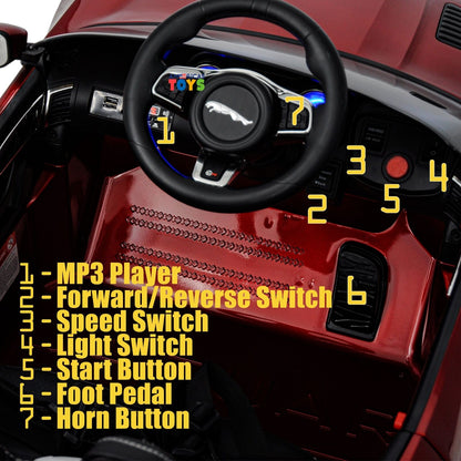 Jaguar R/C Car Toy with MP3 Player for Kids - Available in Multiple Colors