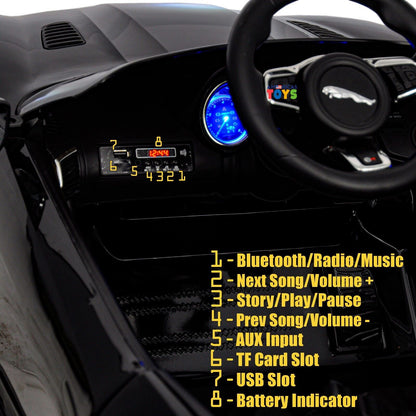 Jaguar R/C Car Toy with MP3 Player for Kids - Available in Multiple Colors