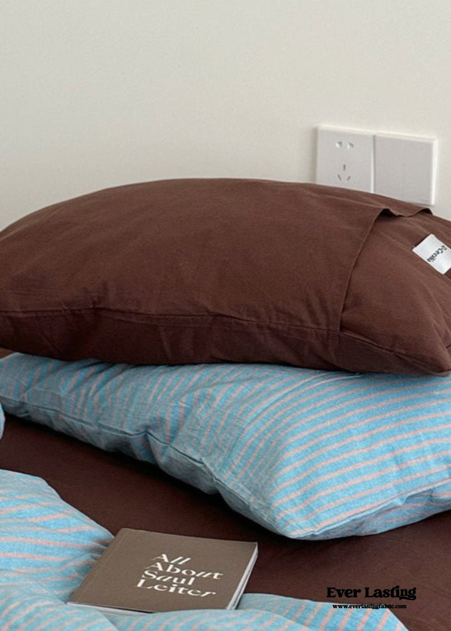 James Striped Bedding Set / Blue