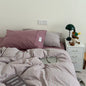 James Striped Bedding Set / Orange