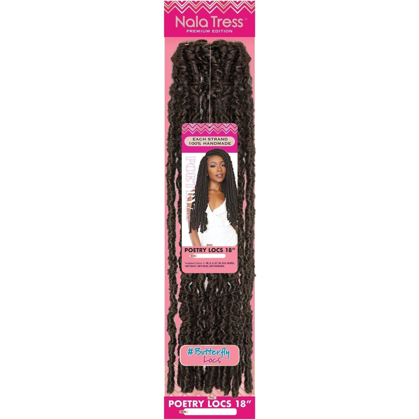 Janet Collection Nala Tress Poetry Locs 18" Hair Extensions
