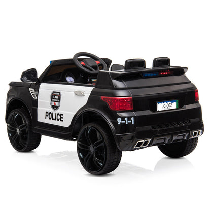 JC002 Dual Drive Police Car with Remote Control - 30W*2 Motor and 12V4.5AH Battery