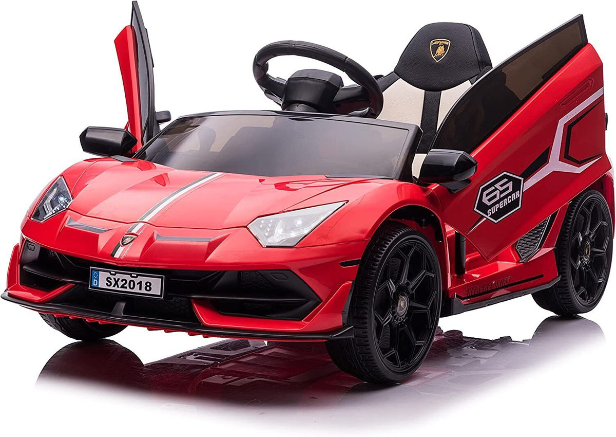 Jeep 24V/12V Kids Electric Ride-On Car with Remote Control, 3 Speeds, and LED Lights
