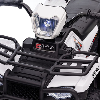 Jeep 24V/12V Kids Electric Ride-On Car with Remote Control, 3 Speeds, and LED Lights