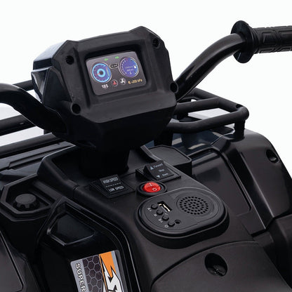Jeep 24V/12V Kids Electric Ride-On Car with Remote Control, 3 Speeds, and LED Lights