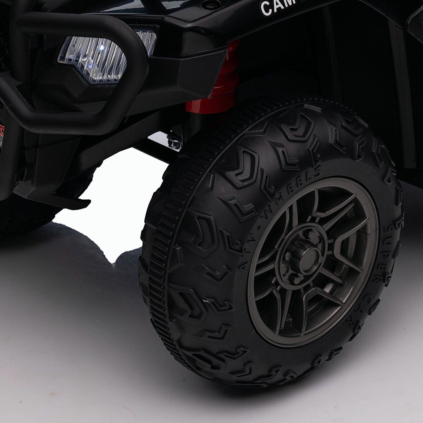 Jeep 24V/12V Kids Electric Ride-On Car with Remote Control, 3 Speeds, and LED Lights