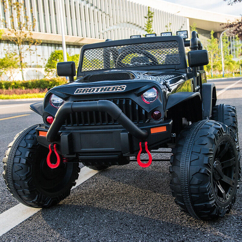 JEEP Double Drive Children's Ride-On Car with 24V Power and Dual 200W Motors