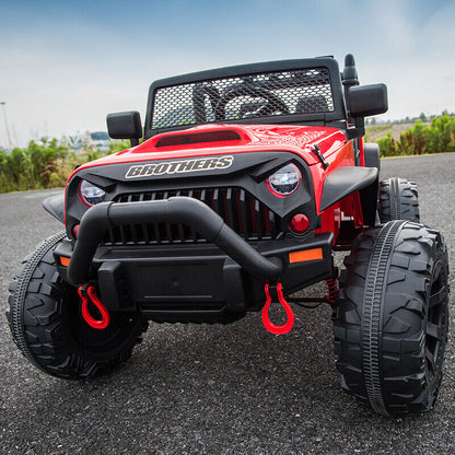 JEEP Double Drive Children's Ride-On Car with 40W*2 Motor and 12V7AH*1 Battery