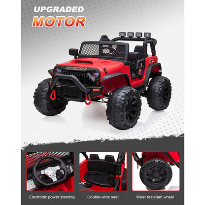 JEEP Double Drive Children's Ride-On Car with 40W*2 Motor and 12V7AH*1 Battery