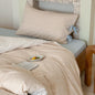 Josie Bow Tied Stripe Pillowcases / Blue