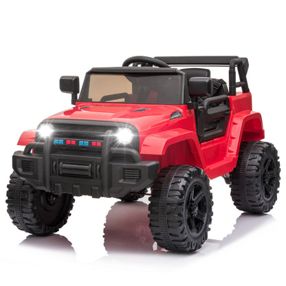 JOYMOR 12V Kids Ride-On Truck with Remote Control, Adjustable Speeds, and MP3 Player