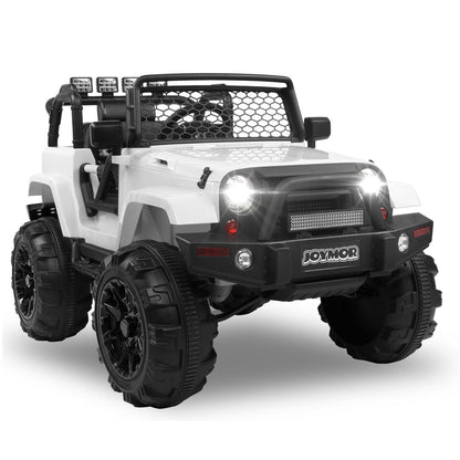 JOYMOR 12V Kids Ride on Truck with Remote Control, Spring Suspension, Music, and Horn